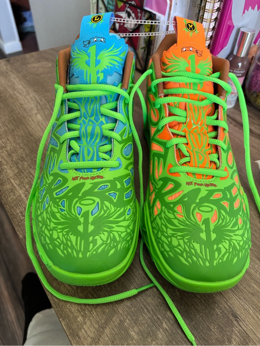 Puma TMNT x Lamelo Ball collab basketball Shoes